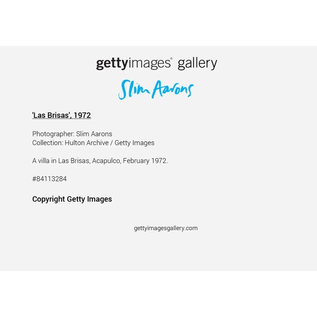 Not Yet Made - Made To Order Slim Aarons, "Las Brisas," February 1, 1972 Getty Images Gallery Framed Art Print For Sale - Image 5 of 5