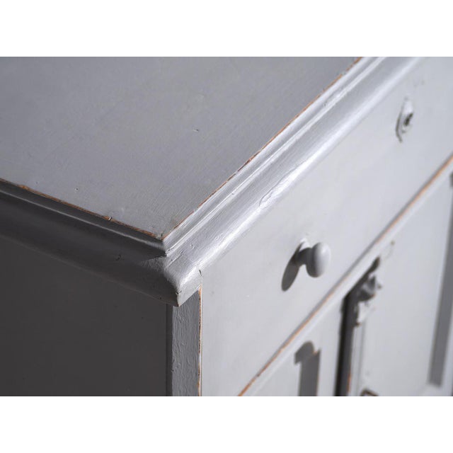 Wood Antique Two-Door Living Room Chest of Drawers, 1920s For Sale - Image 7 of 18