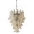 Contemporary Transparent "Selle" Murano Glass Chandelier For Sale