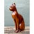 Late 20th Century Vintage Carved Wood Cat For Sale - Image 5 of 13