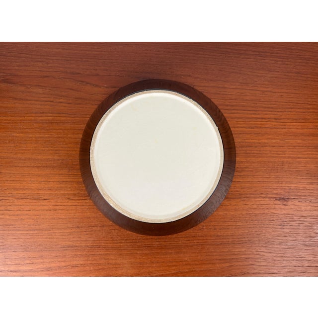 Black Mid-Century Minimalist Ceramic Fruit Bowl, 1960s For Sale - Image 8 of 12