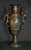 Vintage Mixed Metal Vase French Style Urn With Figural Cherubs and Cranes For Sale In Philadelphia - Image 6 of 17