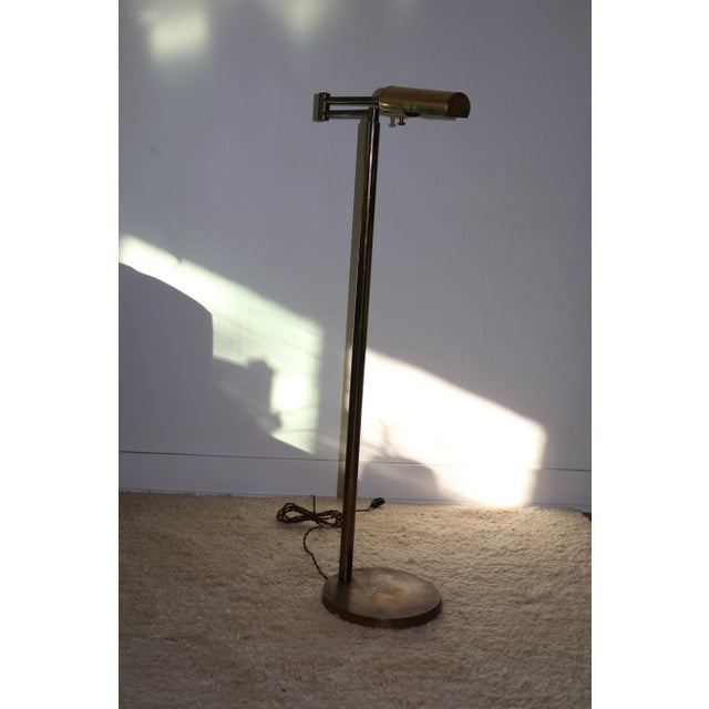 Brass Pharmacy Lamp, 1960s For Sale In Los Angeles - Image 6 of 8