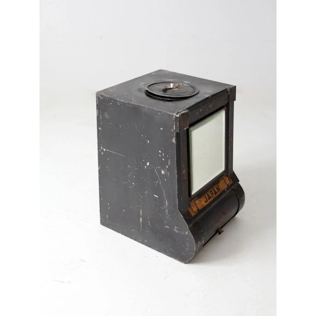 Antique Victorian Hand Painted Tea Bin For Sale - Image 9 of 13