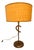Horseshoe Lamp with Lampshade For Sale