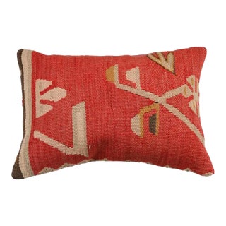 Handmade Kilim Rug Pillow Cover For Sale