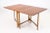 Bendt Winge Mid-Century Modern Teak Drop Leaf Dining Table, apparently unmarked. Leaves dropped: 28.75" H x 35" W x 8" D;...