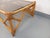 Vintage Rectangular Coffee Table in Rattan and Smoked Glass, 1970s For Sale - Image 9 of 16
