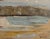 Paint Entre Deux Rives, Contemporary Abstract Seascape Oil Painting, Framed by Sophie Dumont For Sale - Image 7 of 9