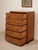Mid-Century Modern Vintage Highboy Mahogany Dresser For Sale - Image 3 of 12