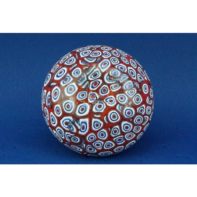 Vintage Red Murano Glass Vase by Ercole Barovier-Toso, 1950 For Sale - Image 16 of 18