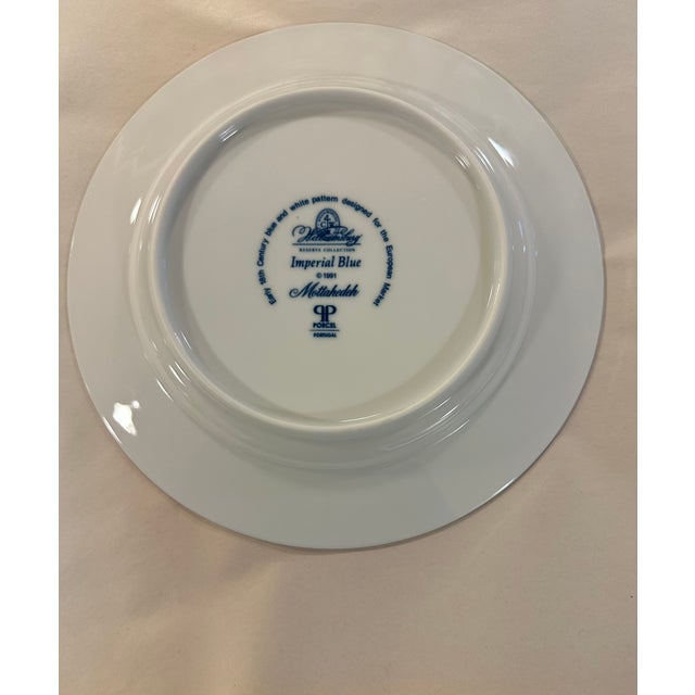 All 5 Imperial Blue plates were bought new and hung on a dining room wall as a decorative collection vs. used as...