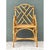 Vintage Chinese Chippendale Rattan Chair For Sale - Image 10 of 12