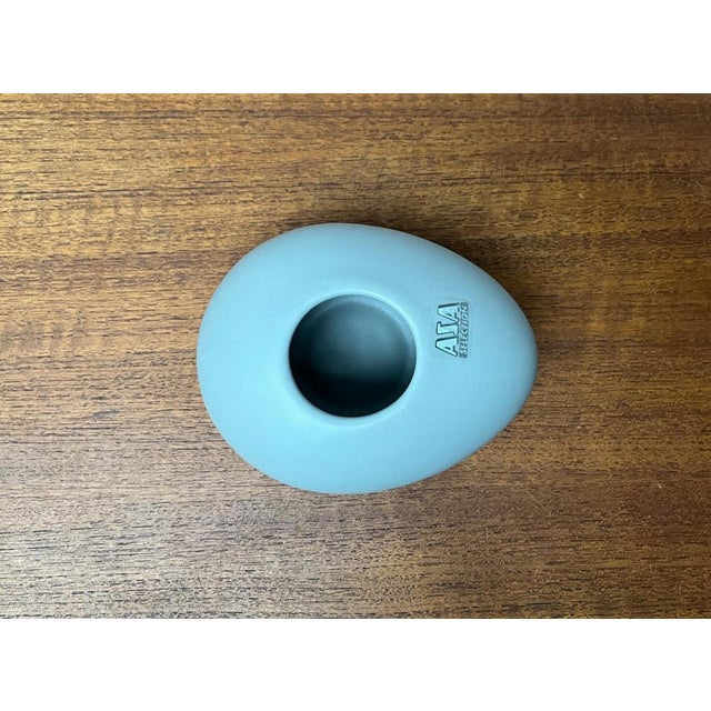 Ceramic Postmodern Minimalist Ceramic Vase from Asa Selection, 1980s For Sale - Image 7 of 18