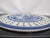 Chinese Chinese Export Canton Blue Nanking Village Porcelain Oval Meat Mazarin Strainer For Sale - Image 3 of 6