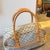 2001 Louis Vuitton Marie Navy Blue Monogram Canvas and Leather Hand Bag For Sale - Image 11 of 18