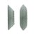 Aqua Green Murano Glass Wall Sconces with Textured Relief, 2000s, Set of 2 For Sale - Image 10 of 10