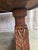 Spanish Colonial Revival Walnut Dining Table With Hand-Carved Scroll For Sale - Image 10 of 17