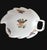 Herend Rothschild Bird 5.75" serrated leaf shaped candy/relish dish. Central motif of a bird on a branch, surrounded by...