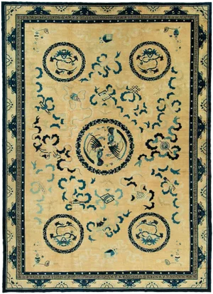 Dragon Antique Chinese Peking Rug, 11'1'' X 15'3''