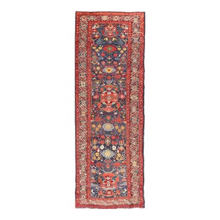 Mid 18th Century Antique Caucasian Kuba Runner With Intricate and Complex Design For Sale