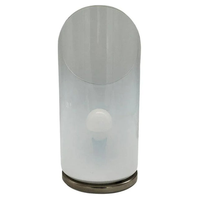 Italian Leucos Table Lamp in Murano Glass, 1970s For Sale - Image 6 of 6