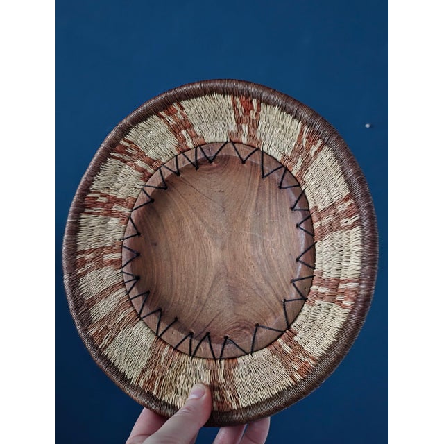 1980s Zulu Organic Basket & Vase Set For Sale - Image 11 of 16