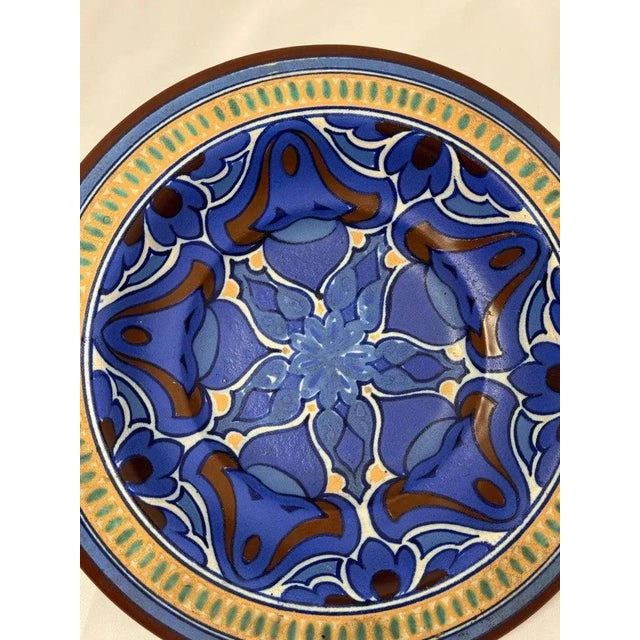 Large Ceramic Gouda Charger Made in Holland For Sale In New York - Image 6 of 12