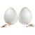Glass Murano Glass Egg Lamps, Pair of Large White Swirl Opaline Lamps For Sale - Image 7 of 10
