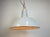 Industrial Grey Enamel Factory Pendant Lamp from Philips, 1960s For Sale - Image 14 of 16