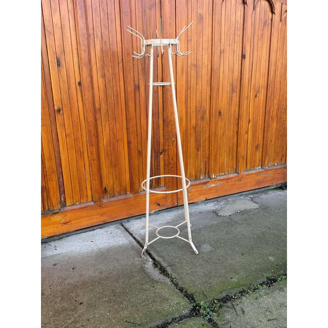 Vintage Industrial Coat Rack For Sale - Image 6 of 7