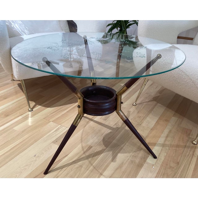 Vintage Coffee Table by Cesare Lacca, 1950s, in Good conditions. Designed 1950 to 1959 This piece is attributed to the...