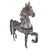 Farmhouse Rather Large Wood Horse Silhouette From a Blacksmith's Forge For Sale - Image 3 of 18