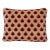 Schumacher Coronation Velvet 16" Pillow in Garnet For Sale