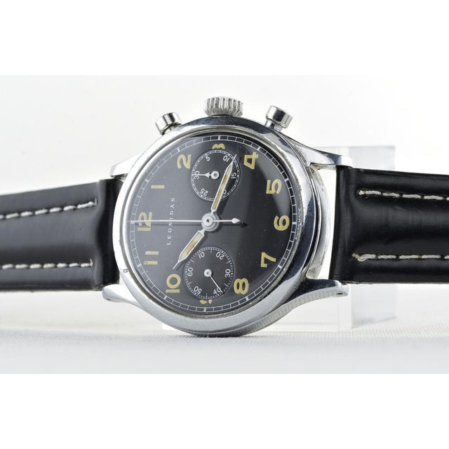 Swiss Chronograph Leonidas, 1950 For Sale - Image 9 of 15