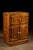 Early 20th Century 4-Door Oak Ice Box For Sale - Image 4 of 11