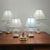 Late 20th Century Waterford Crystal Comeragh Ginger Jar Table Lamp With Original Shade For Sale - Image 10 of 14