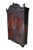 Massive Antique 19th Century American Rococo Revival Wardrobe or linen press. Features a mahogany construction with...