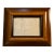 1940’s Figure Modernist Pencil Drawing Woman in Wind Wide Wood Frame For Sale