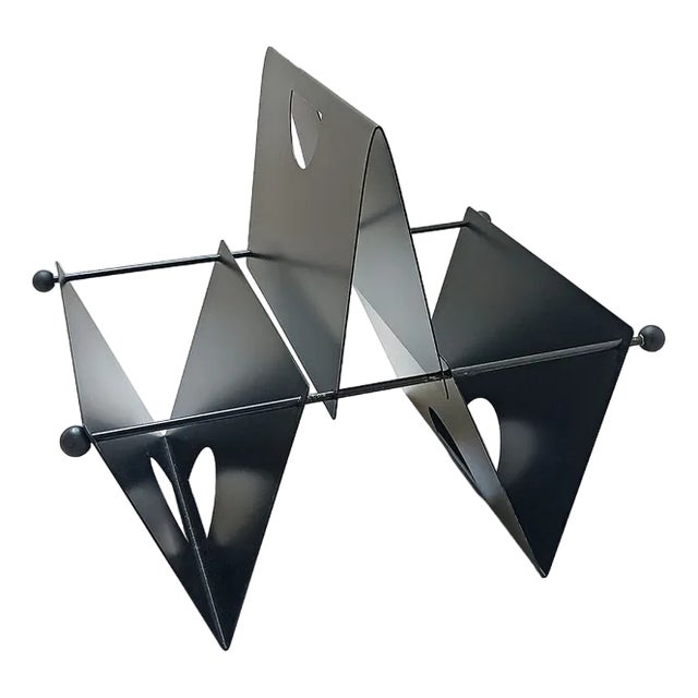 Magazine Rack, Italy, 1980s For Sale