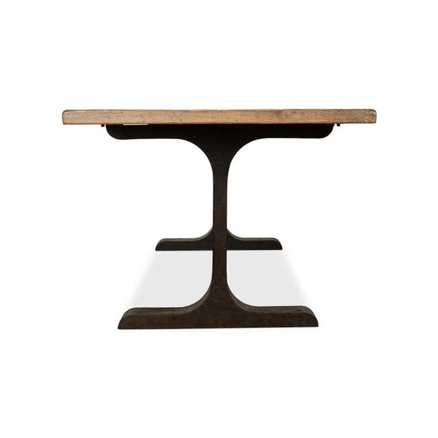 Industrial Dining Table For Sale - Image 4 of 11