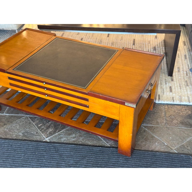 French Saint Martine Games Coffee Table For Sale In San Francisco - Image 6 of 12