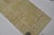 Turkish 1960s Faded Green Turkish Hallway Runner, Hand-Knotted Wool, Organic Distressed Texture For Sale - Image 3 of 10