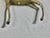 Metal Large Vintage Brass Deer Figurine For Sale - Image 7 of 13