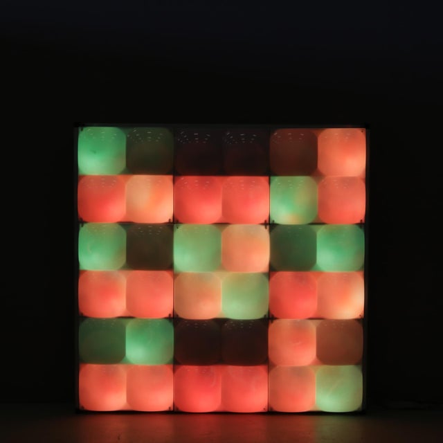 Orange Chroma Wall Light by Jeremy Lord, 1990 For Sale - Image 8 of 18