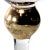 Transparent Gibson Golden Solitaire Water Goblet/Wine Glass 24k For Sale - Image 8 of 9