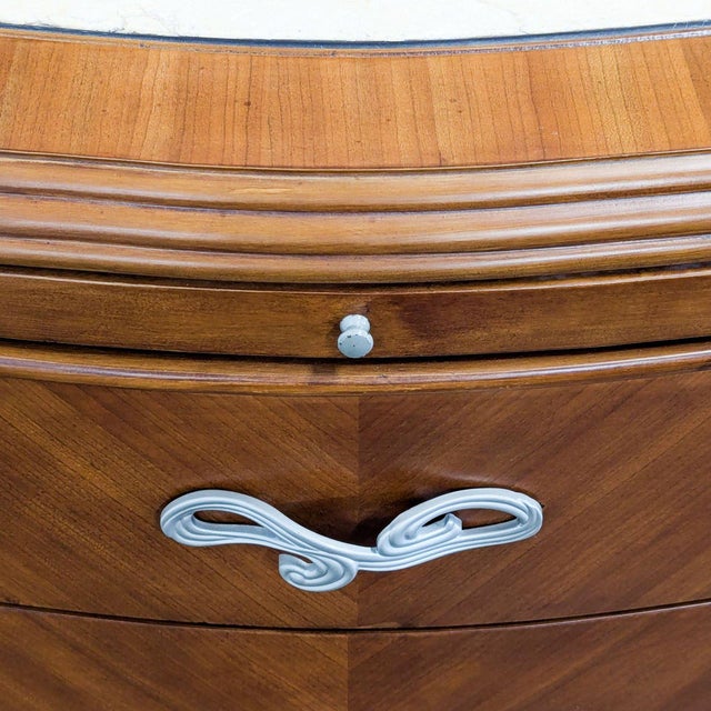 Michael Amini Three Drawer Nightstand For Sale - Image 10 of 13