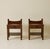 Mid-Century Modern Luigi Caccia Dominioni Attributed Bedside Tables, a Pair, 1960s For Sale - Image 3 of 6