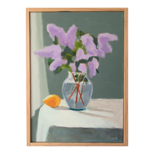 Lilacs With a Lemon by Anne Carrozza Remick