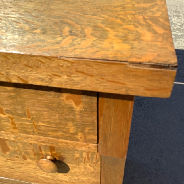 Antique Tiger Oak Dresser For Sale - Image 10 of 13